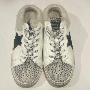 Vintage Havana White and Black Athletic Shoes